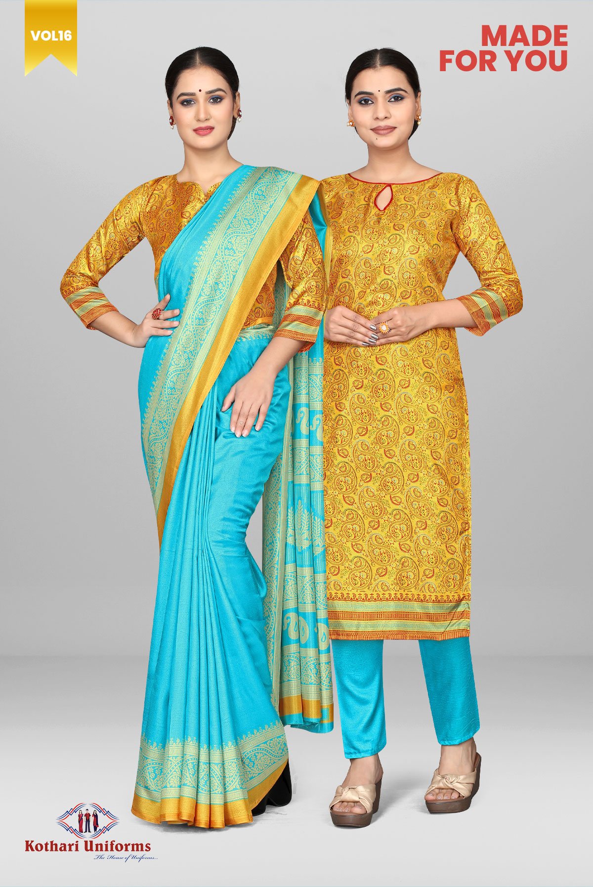 Made for You - Uniform Saree-Salwar Combo [MFY2]