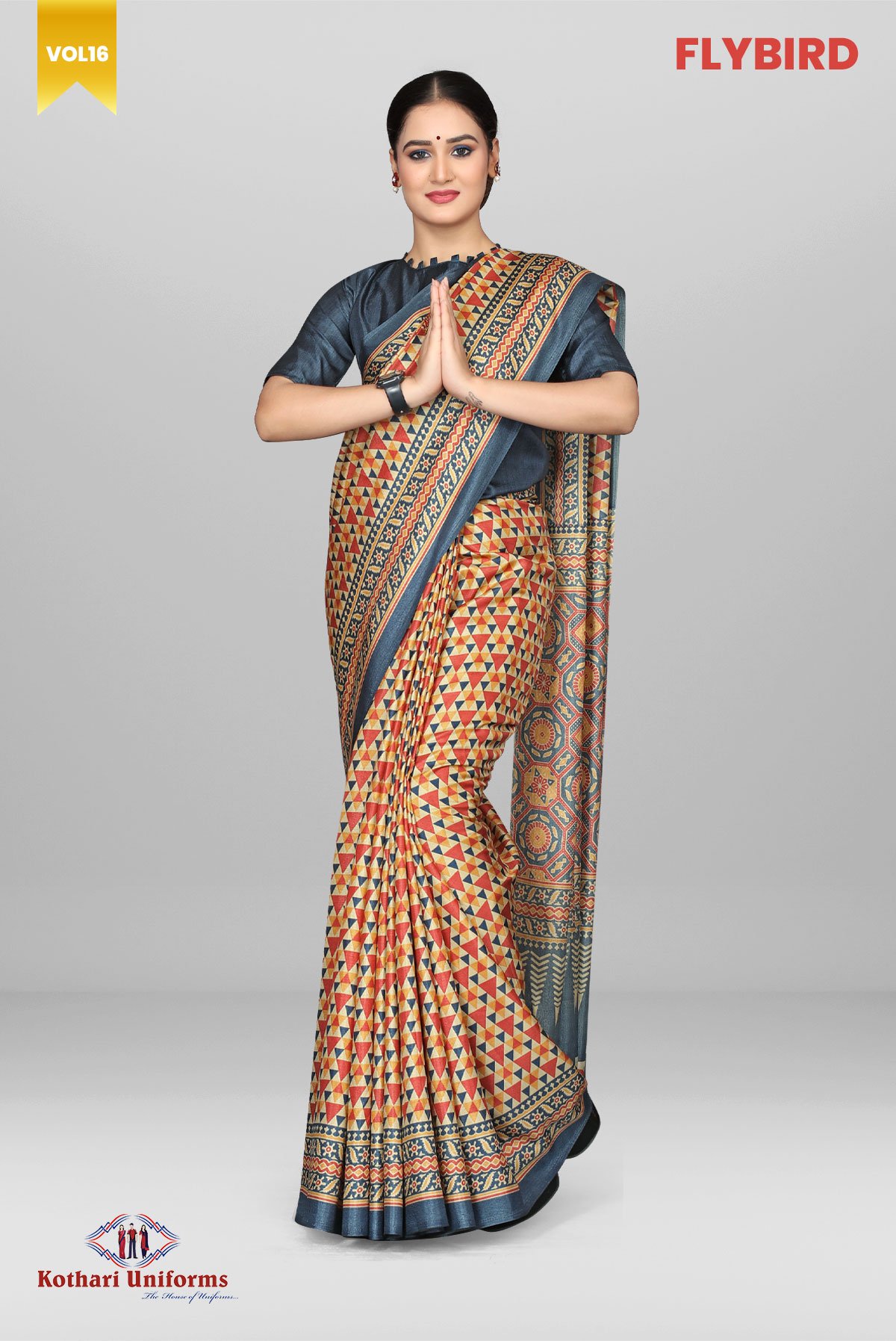 Flybird | Uniform Saree [FB6C]