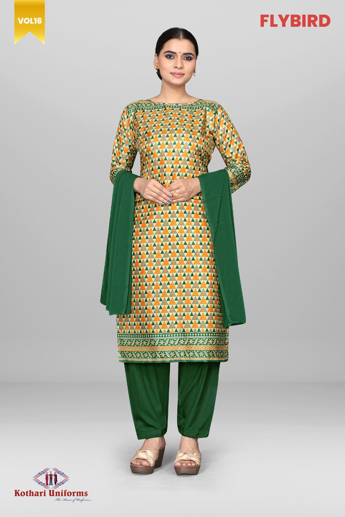 Flybird | Uniform Salwar Set [CFB6D]