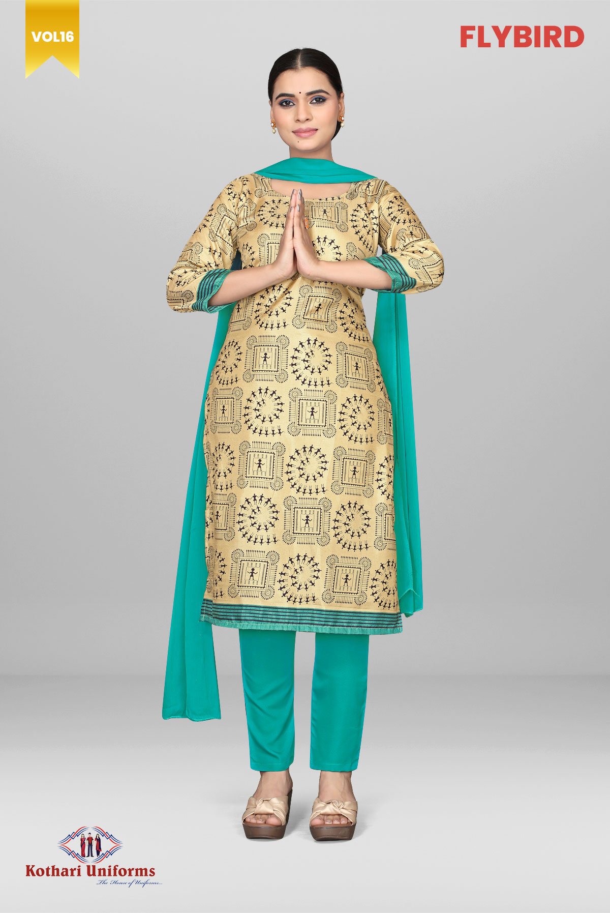 Flybird | Uniform Salwar Set [CFB7D]