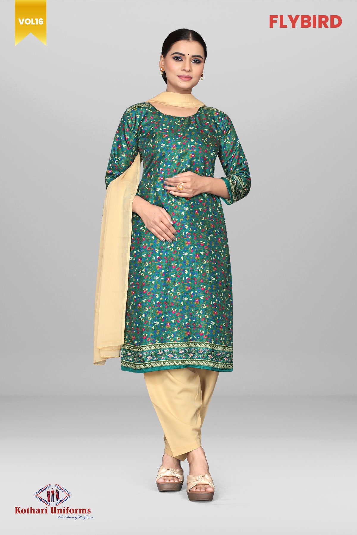 Flybird | Uniform Salwar Set [CFB8C]