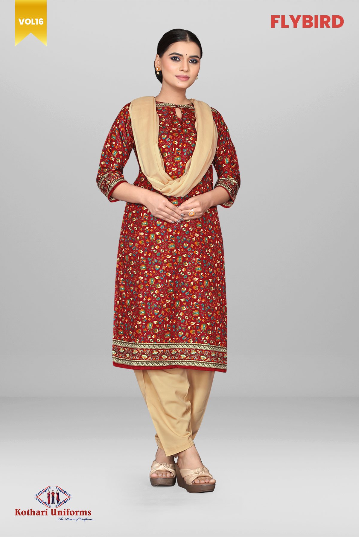 Flybird | Uniform Salwar Set [CFB8A]