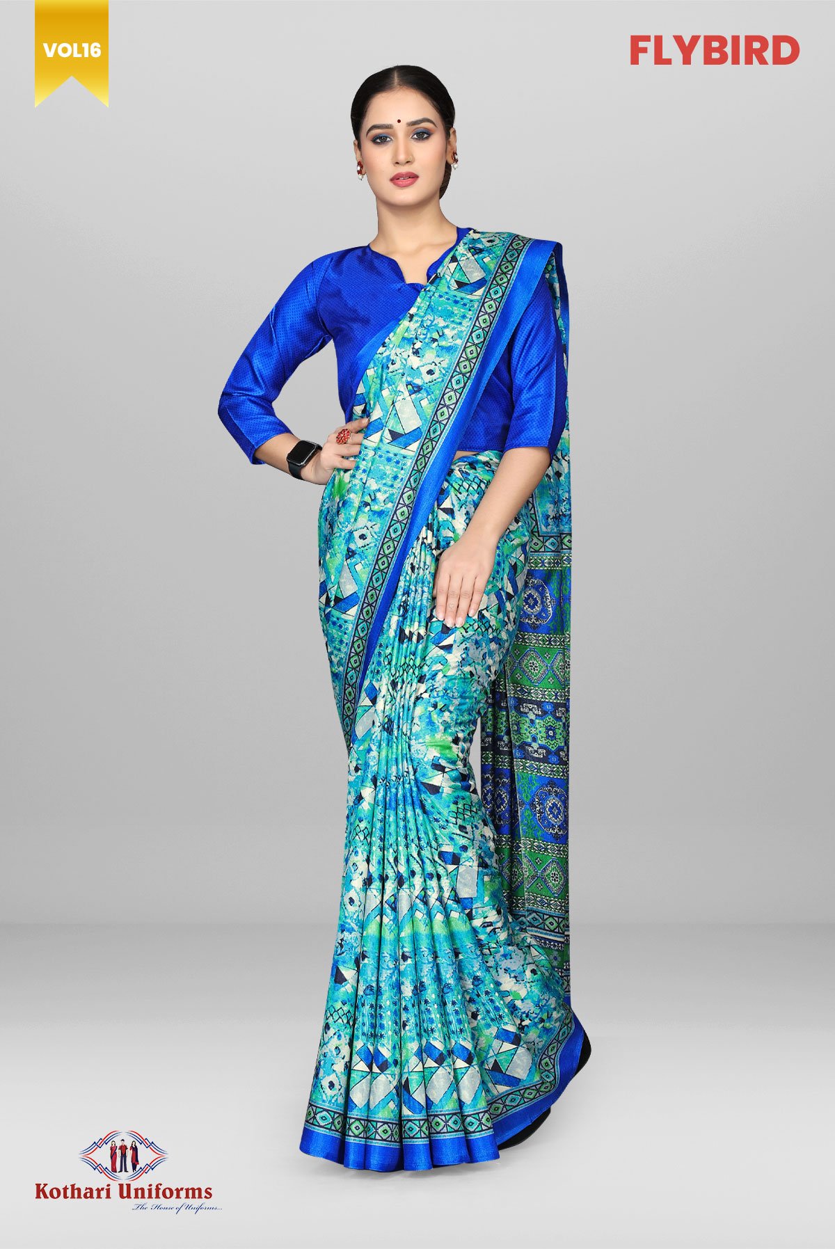 Flybird | Uniform Saree [FB9A]