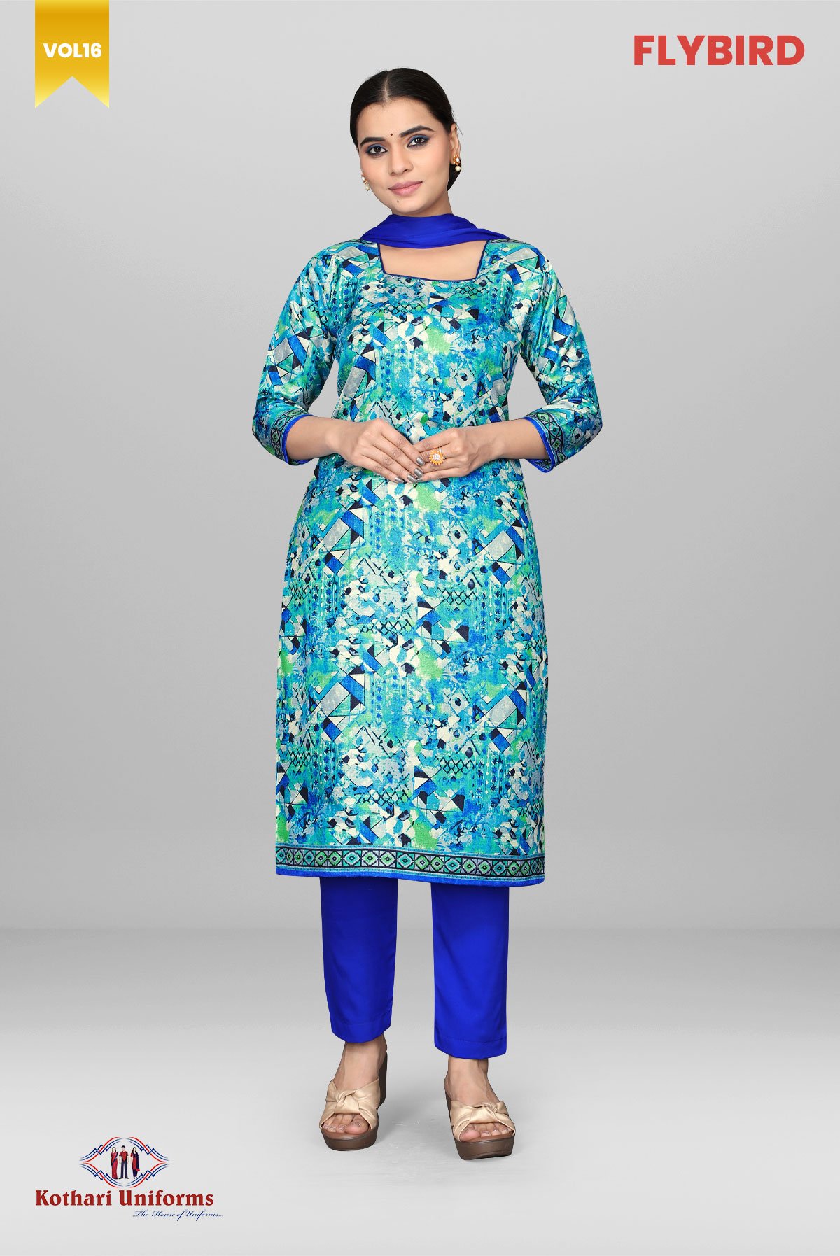 Flybird | Uniform Salwar Set [CFB9A]