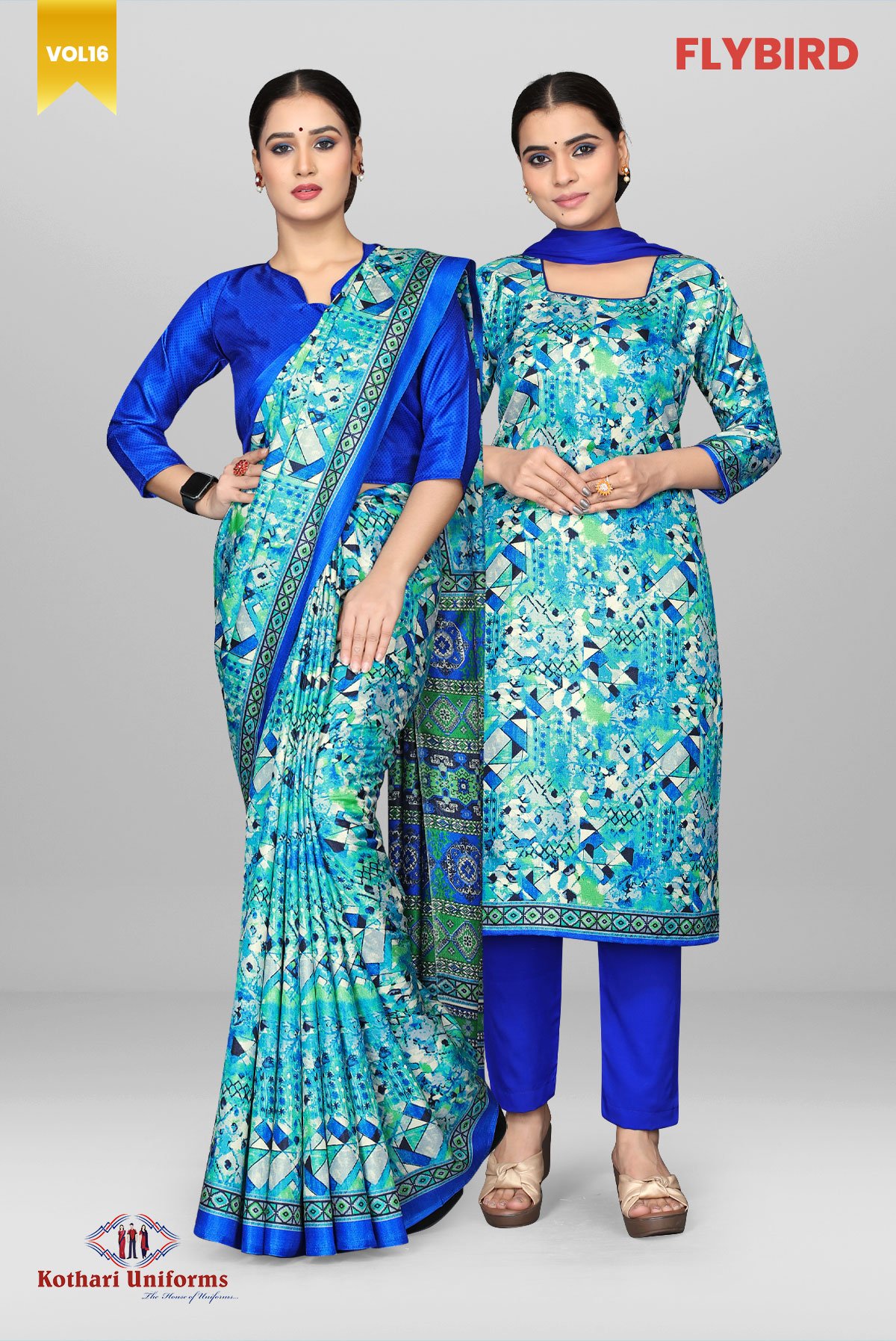 Flybird | Uniform Saree & Salwar Combo [FB9A]