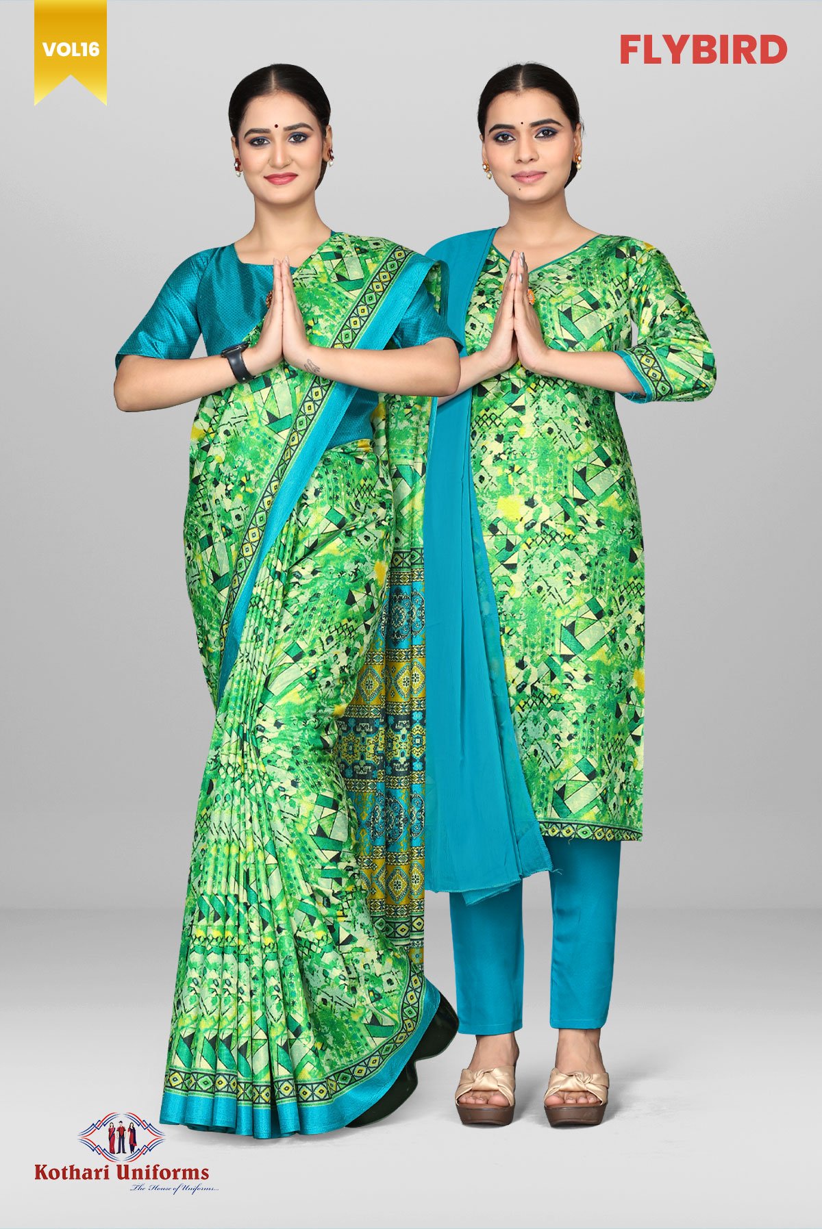 Flybird | Uniform Saree & Salwar Combo [FB9C]