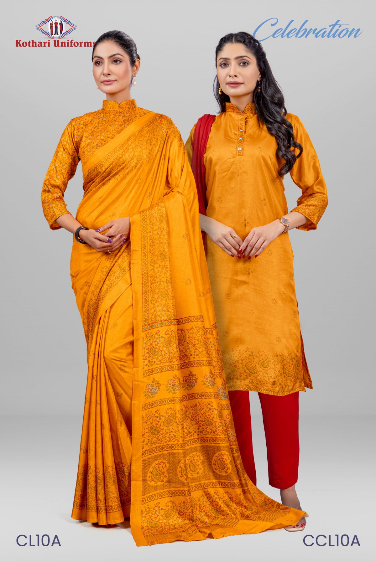Celebration | Uniform Saree & Salwar Combo [CL10A]
