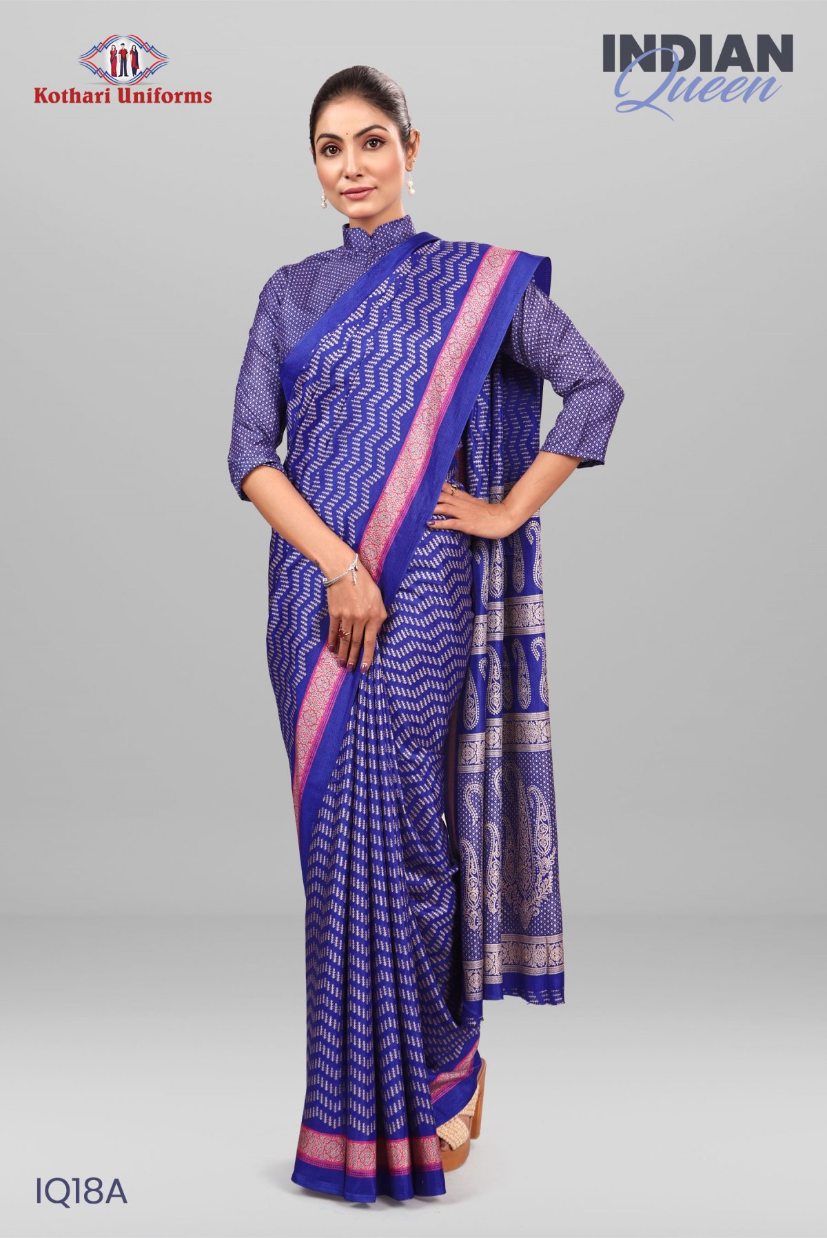 Indian Queen | Uniform Saree [IQ18A]