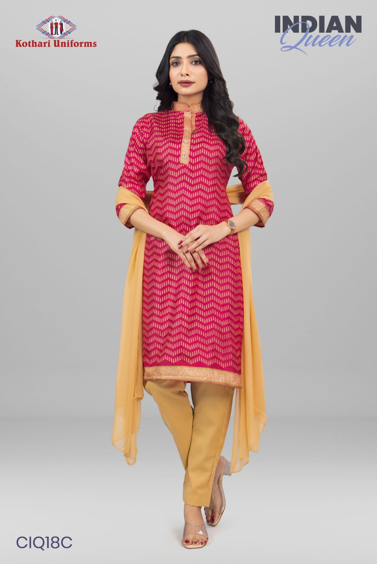 Indian Queen | Uniform Salwar Set [CIQ18C]