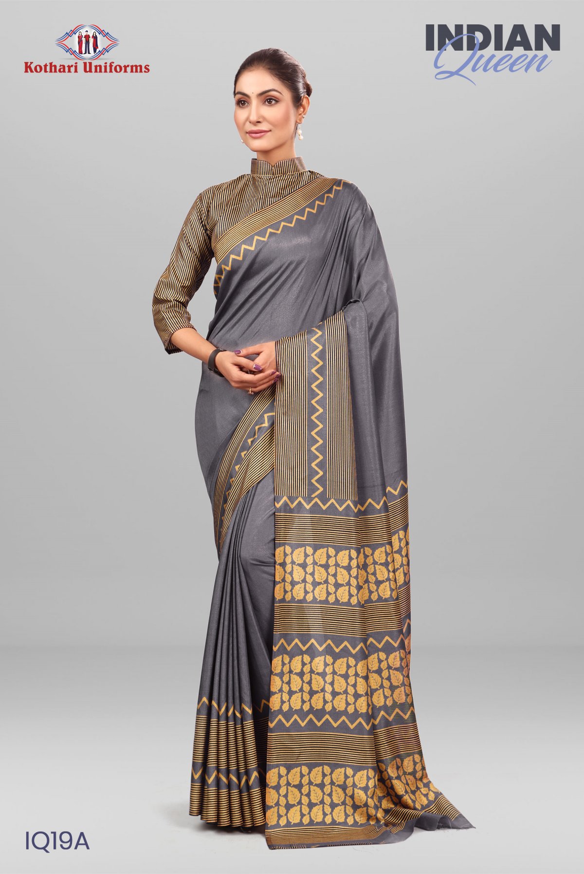Indian Queen | Uniform Saree [IQ19A]