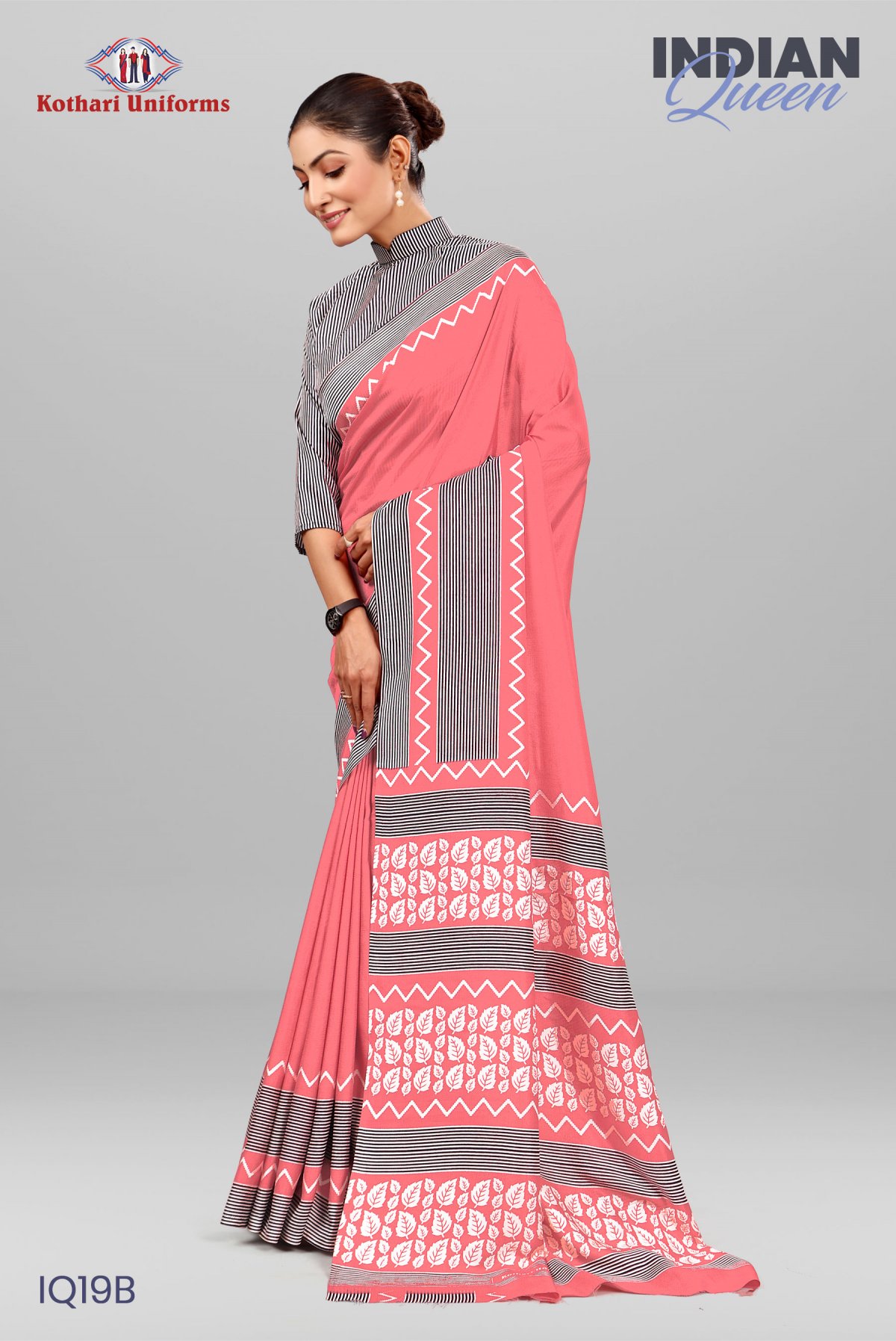 Indian Queen | Uniform Saree [IQ19B]