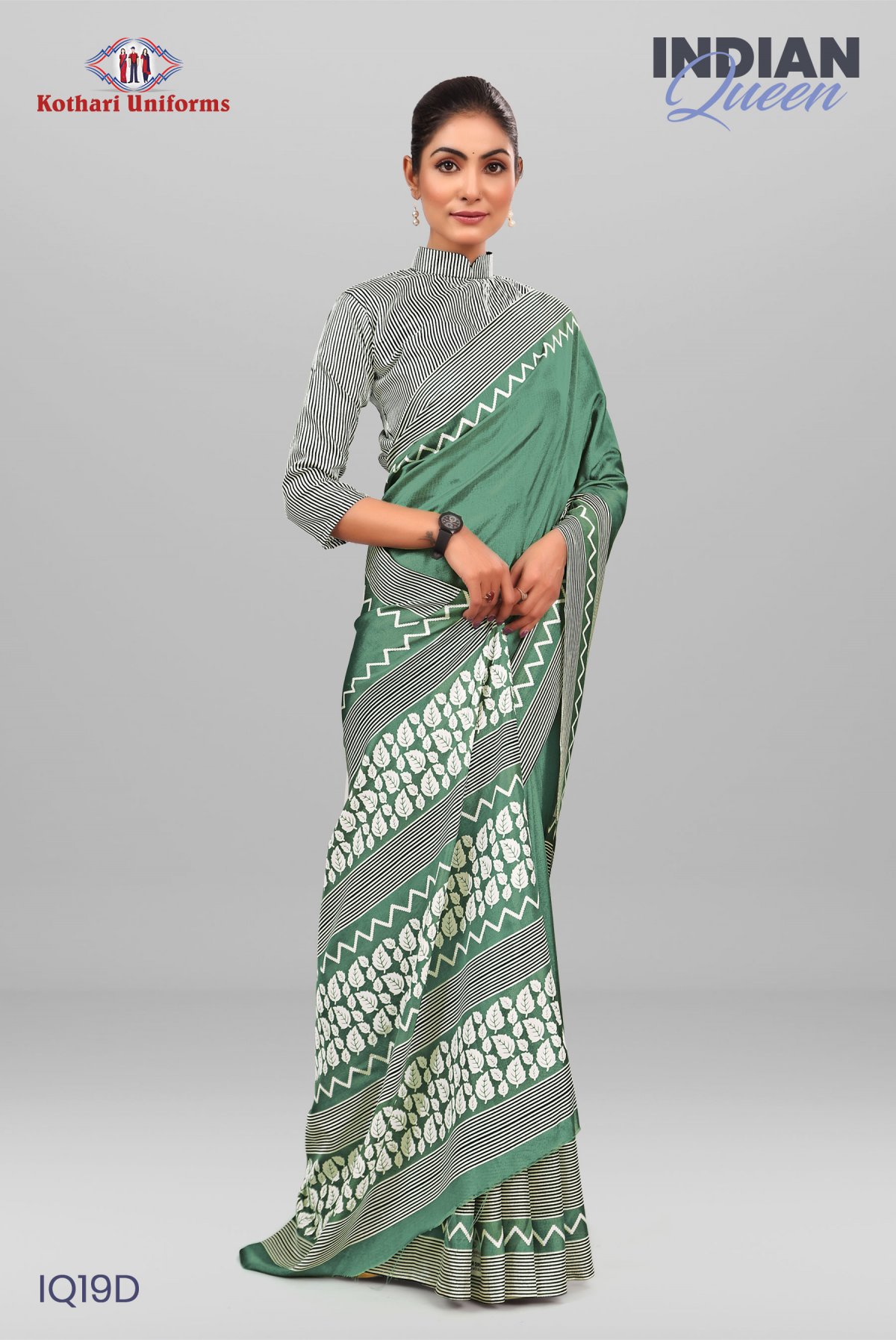 Indian Queen | Uniform Saree [IQ19D]