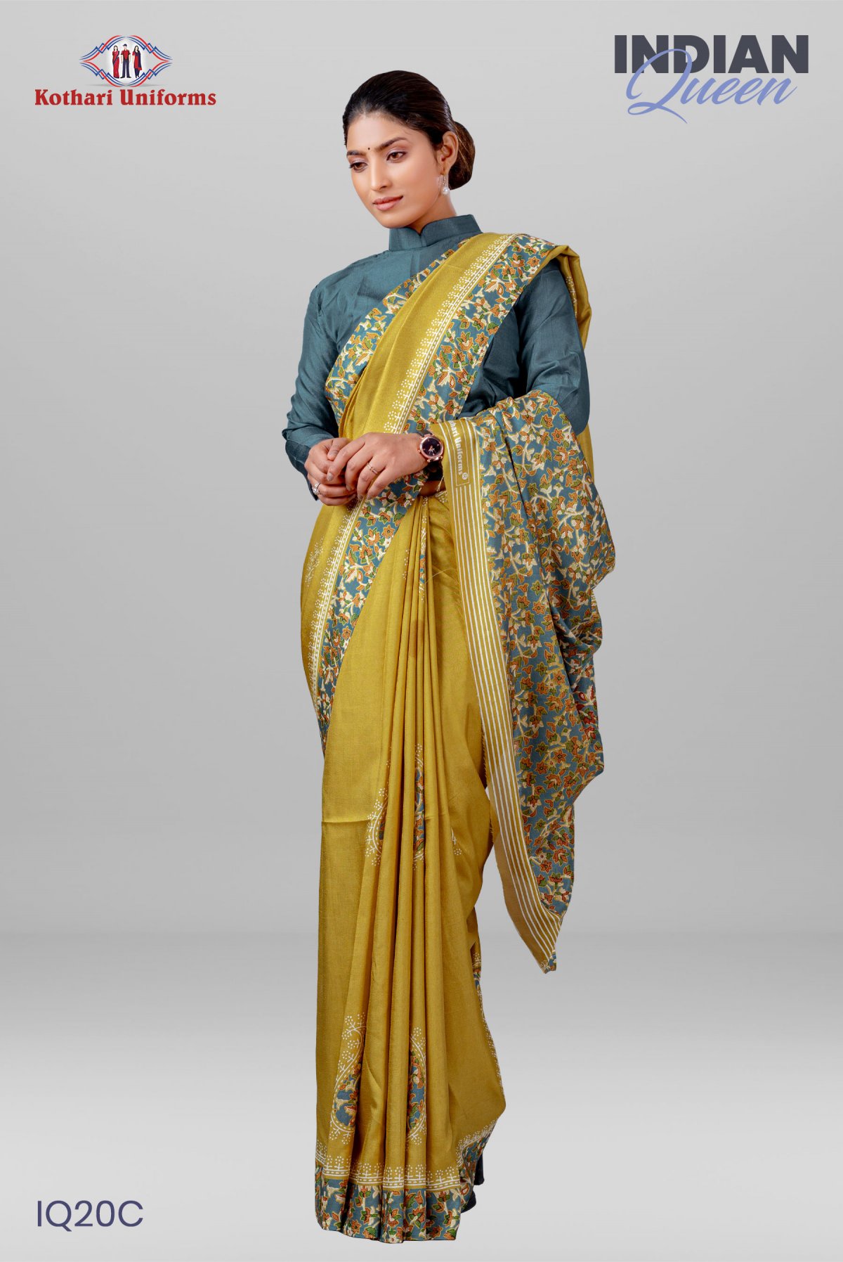 Indian Queen | Uniform Saree [IQ20C]