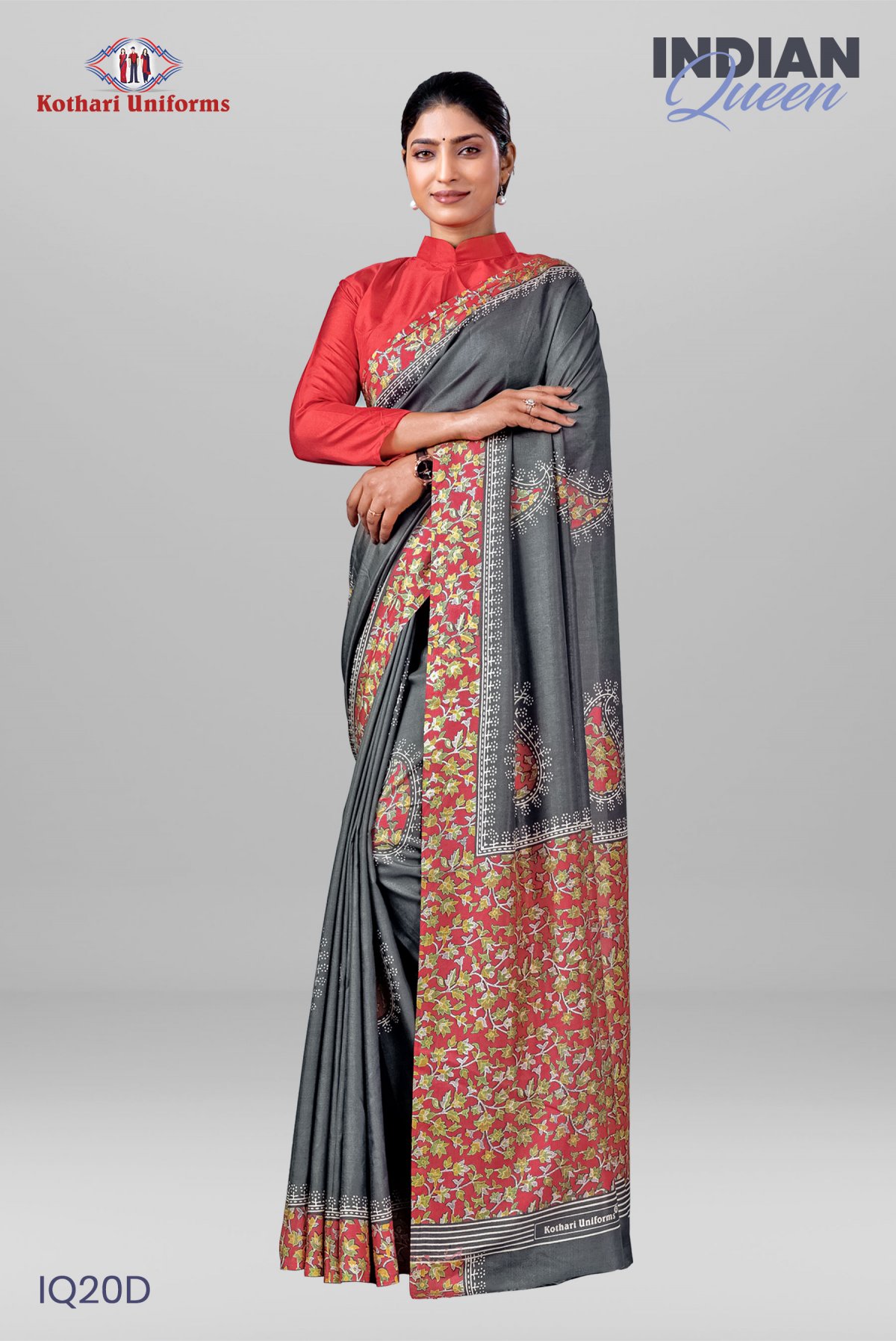 Indian Queen | Uniform Saree [IQ20D]