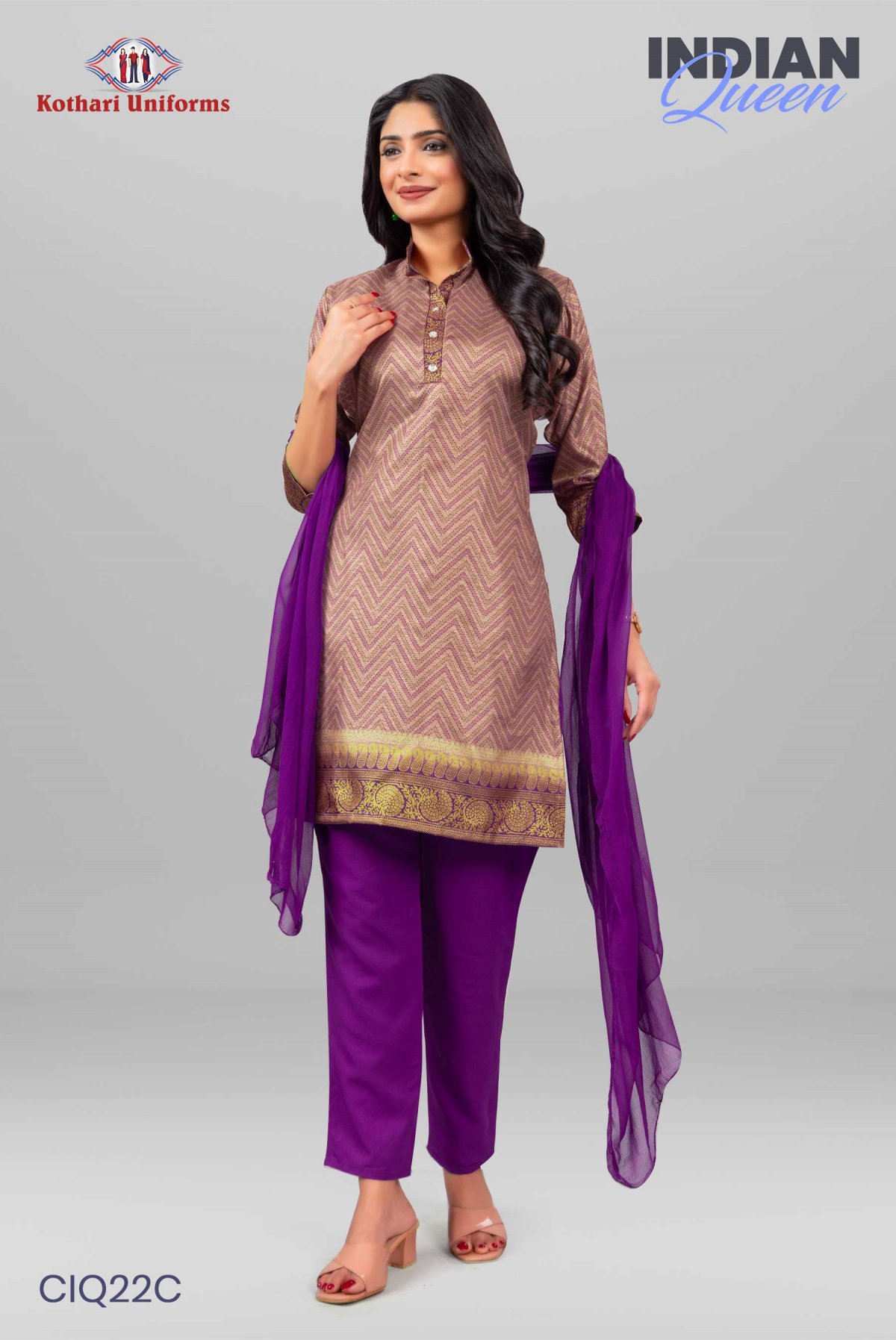 Indian Queen | Uniform Salwar Set [CIQ22C]