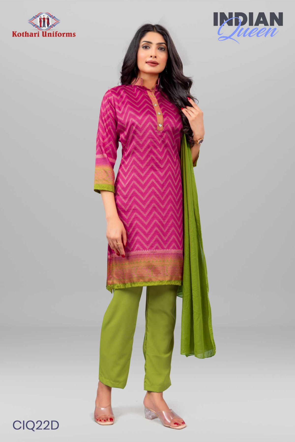 Indian Queen | Uniform Salwar Set [CIQ22D]