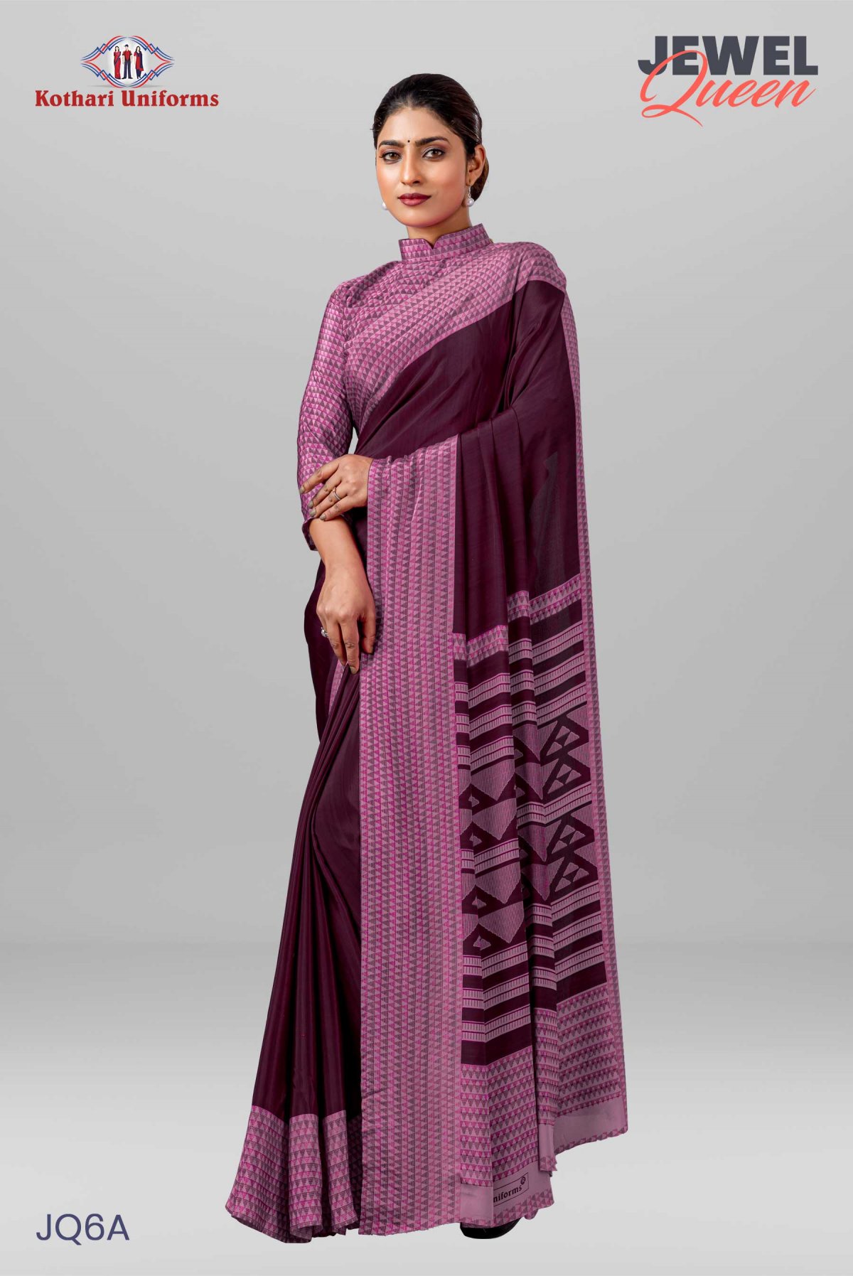 Jewel Queen | Uniform Saree [JQ6A]