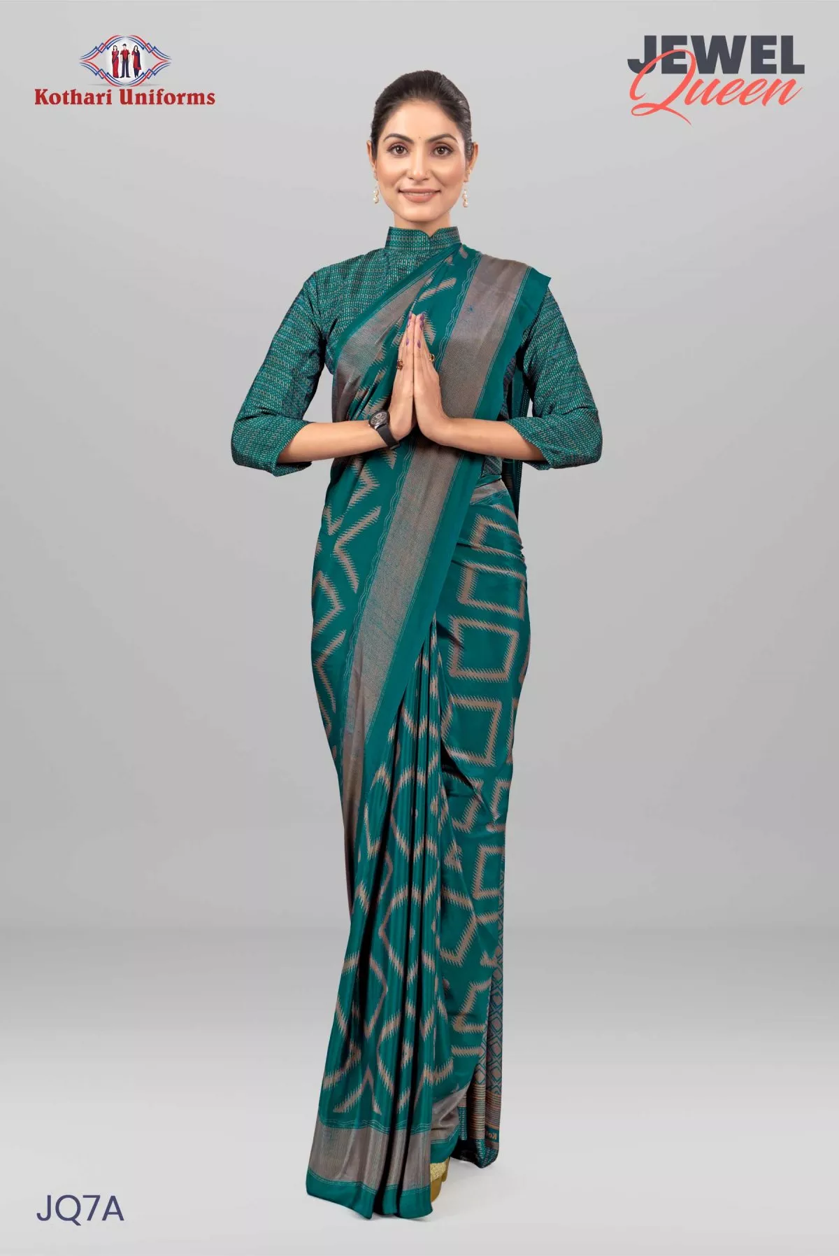 Jewel Queen | Uniform Saree [JQ7A]