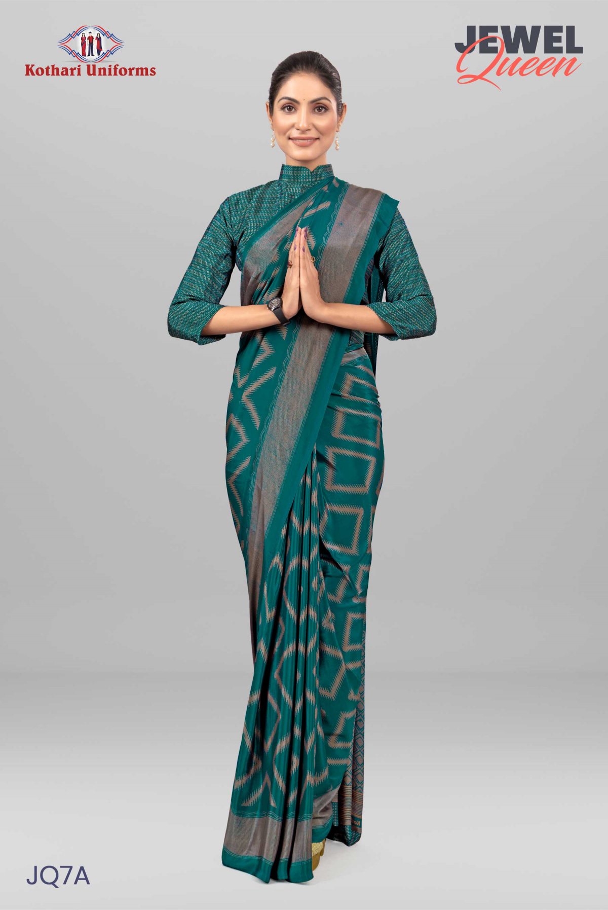 Jewel Queen | Uniform Saree [JQ7A]