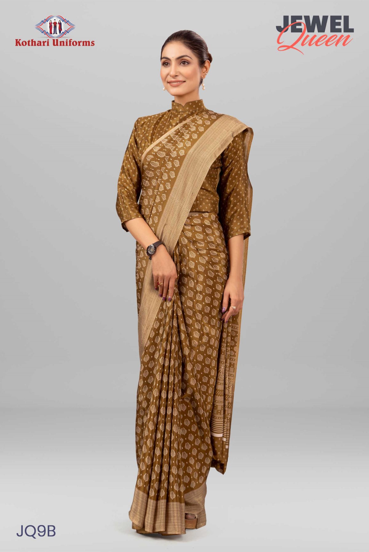 Jewel Queen | Uniform Saree [JQ9B]
