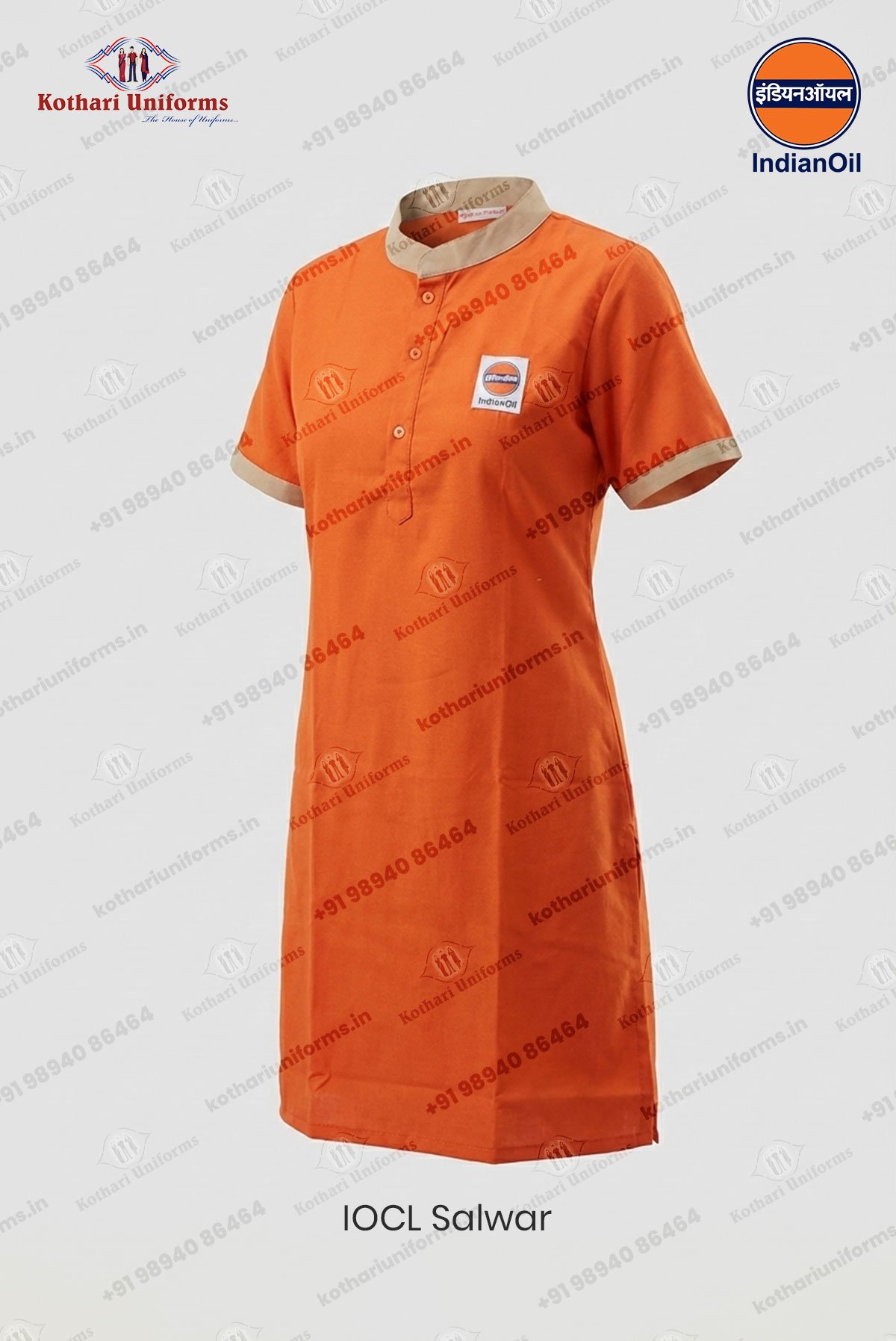 IOCL Indian Oil - Bunk Filler Uniform Salwar Set
