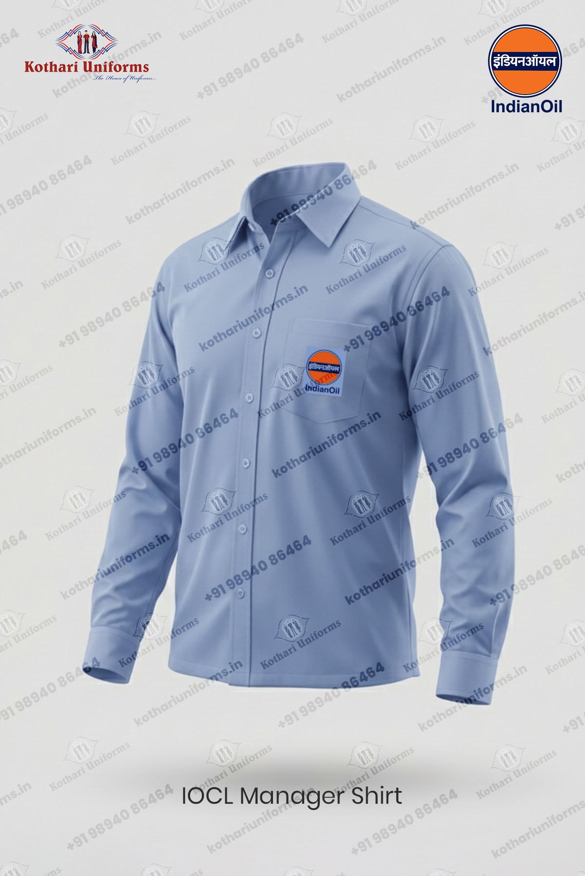 IOCL Indian Oil - Manager Uniform Shirt