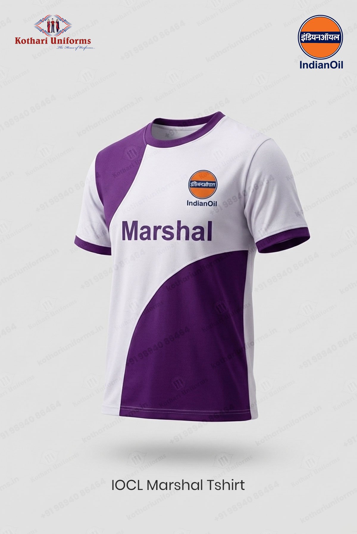 IOCL Indian Oil - Marshal Uniform TShirt