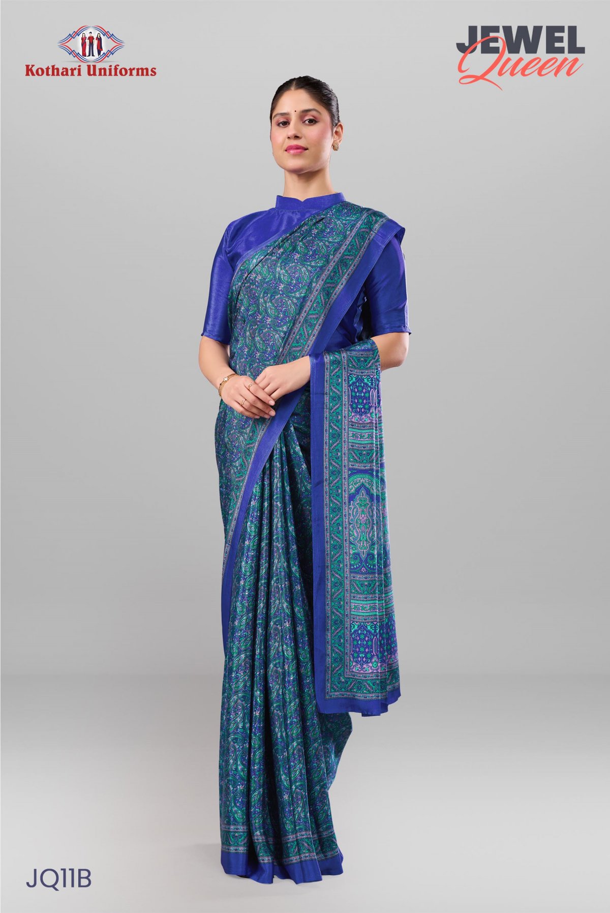 Jewel Queen | Uniform Saree [JQ11B]