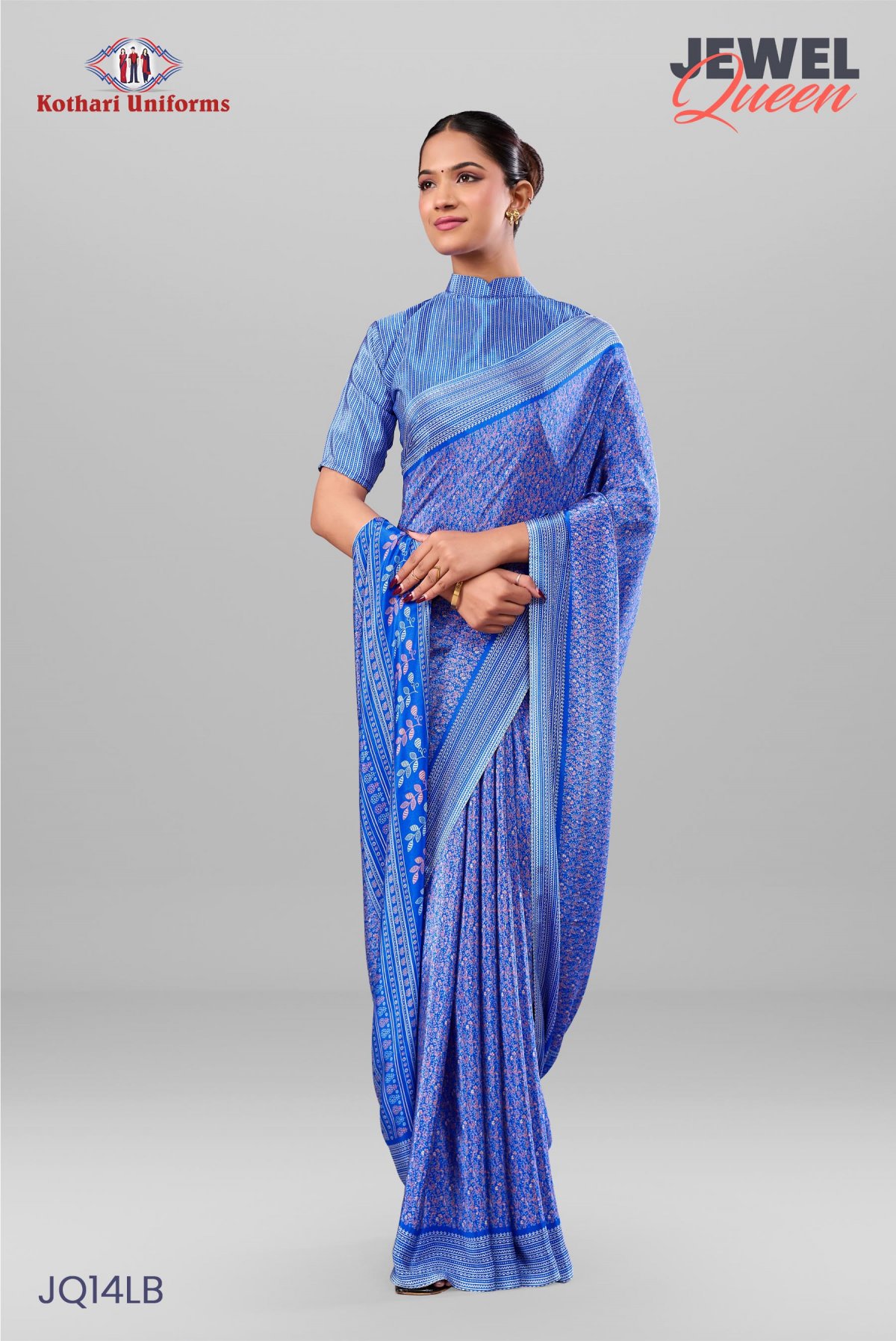 Jewel Queen | Uniform Saree [JQ14LB]
