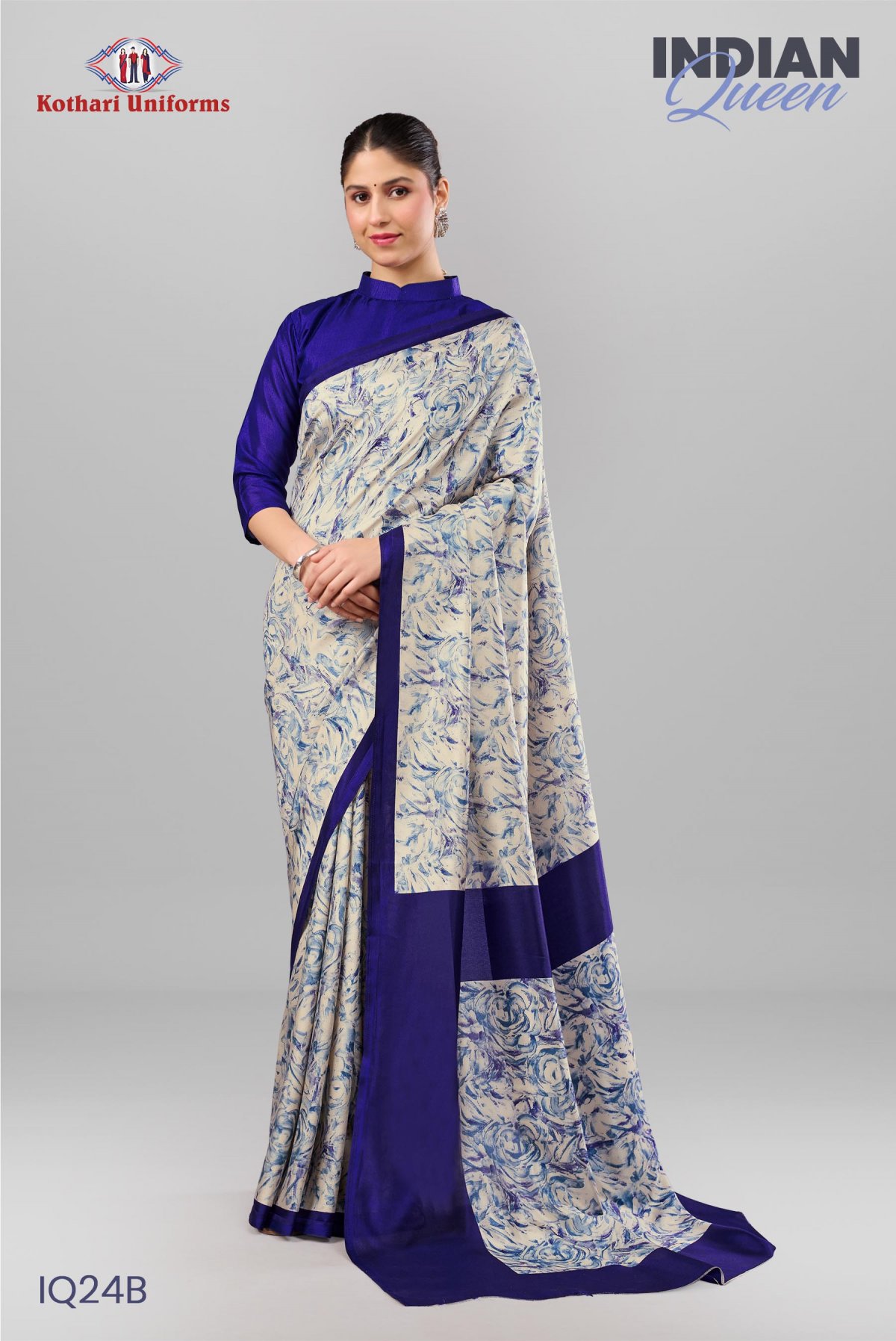 Indian Queen | Uniform Saree [IQ24B]