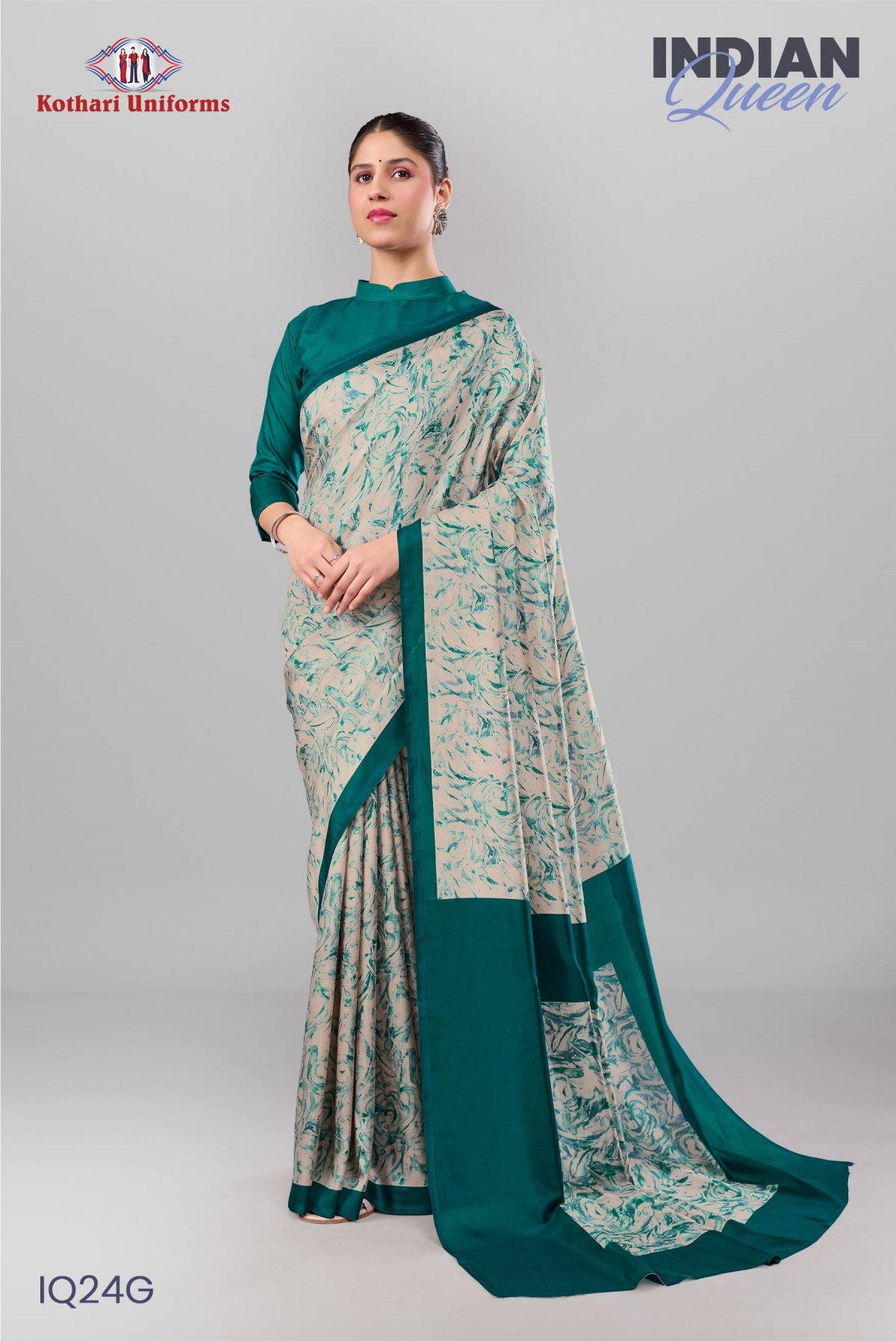 Indian Queen | Uniform Saree [IQ24G]