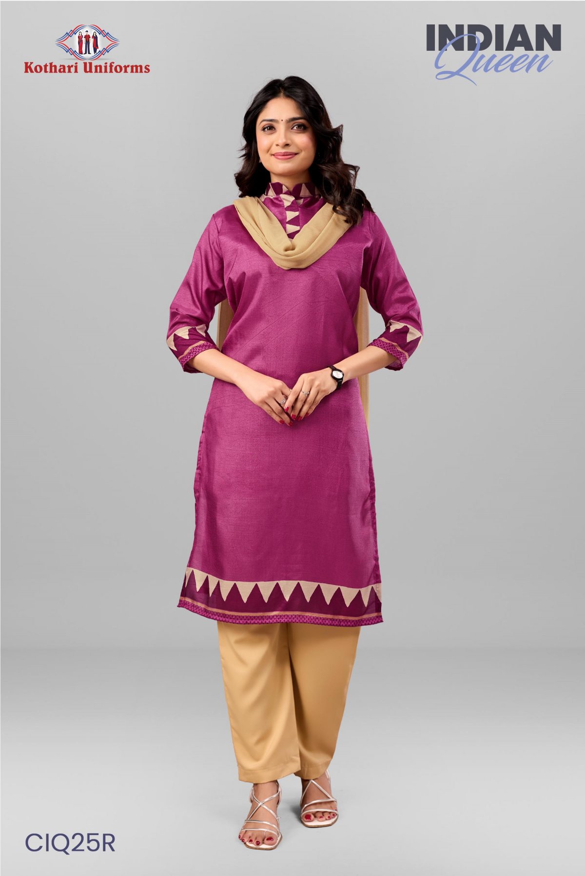Indian Queen | Uniform Salwar Set [CIQ25R]