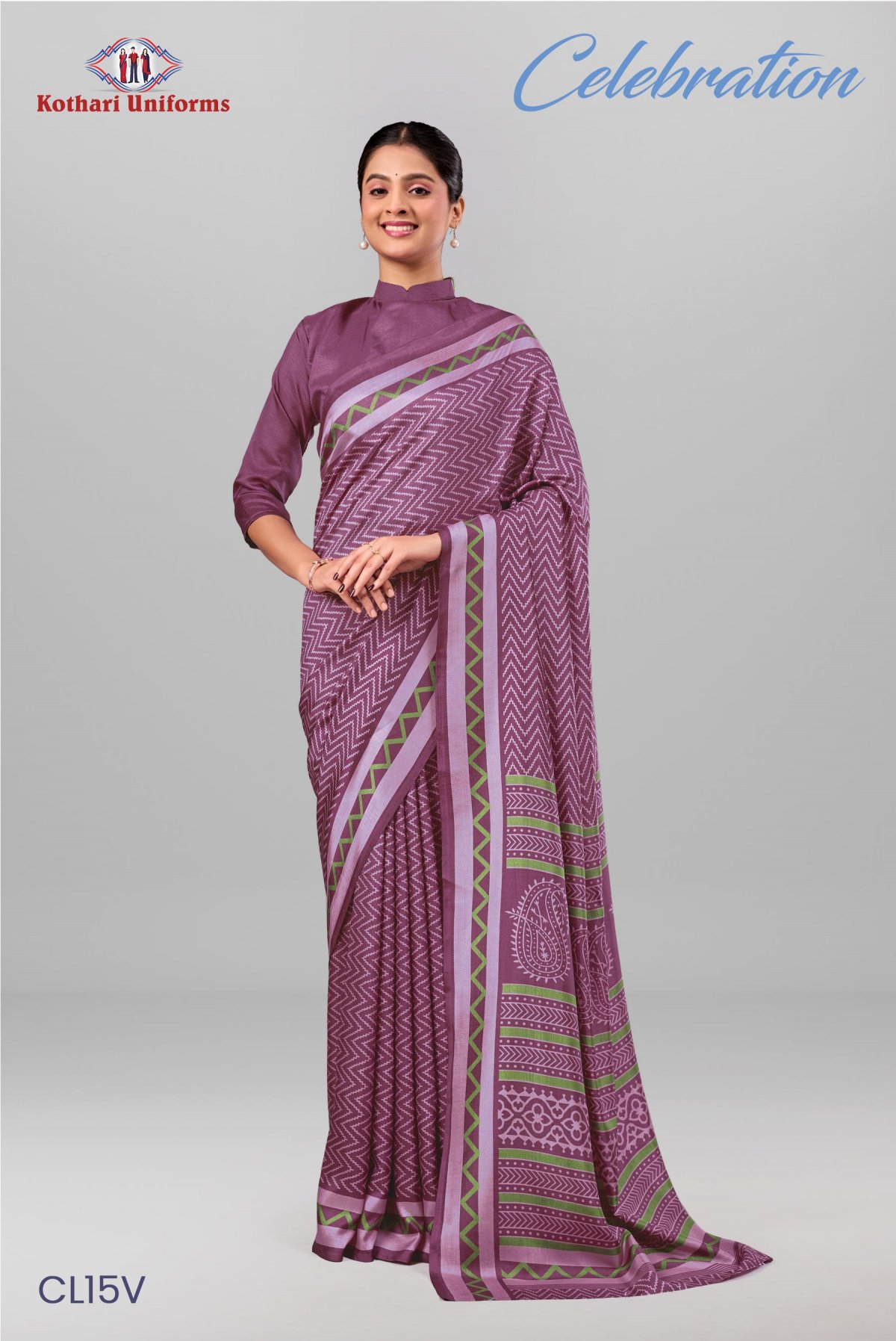 Celebration | Uniform Saree [CL15V]