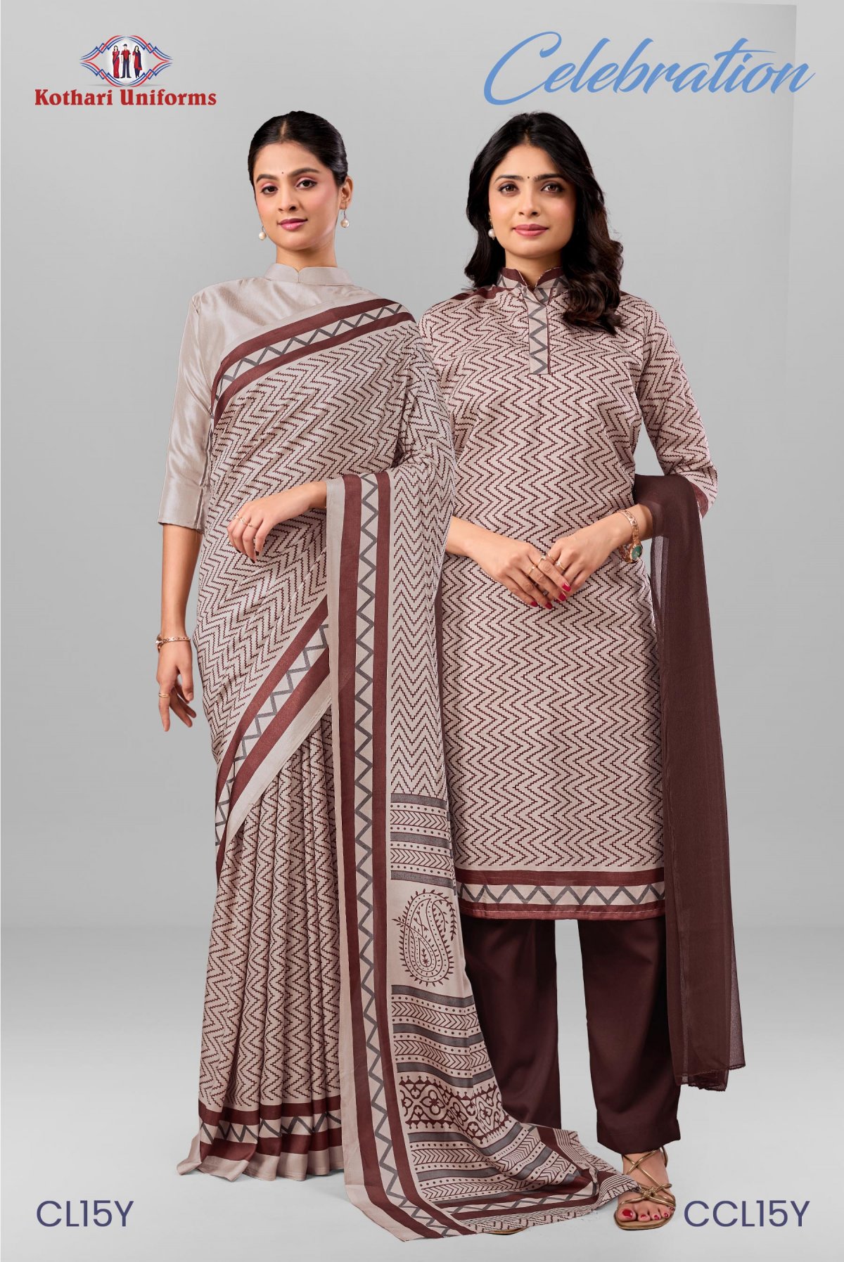 Celebration | Uniform Saree & Salwar Combo [CL15Y]