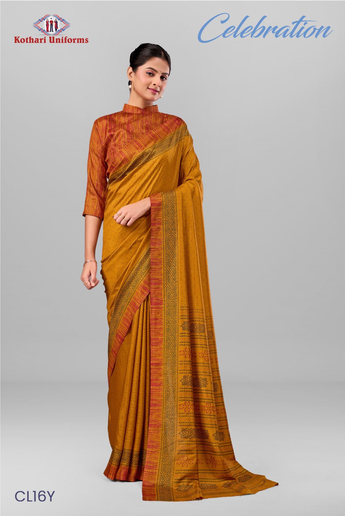 Celebration | Uniform Saree [CL16Y]