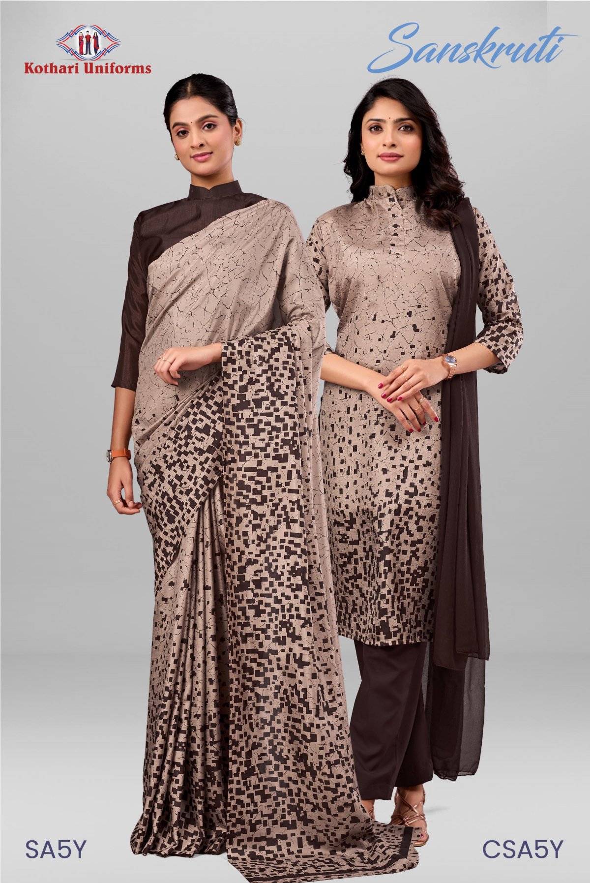 Sanskruti | Uniform Saree & Salwar Combo [SA5Y]