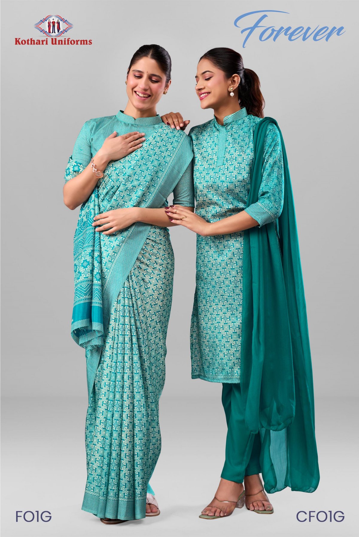 Forever | Uniform Saree & Salwar Combo [FO1G]
