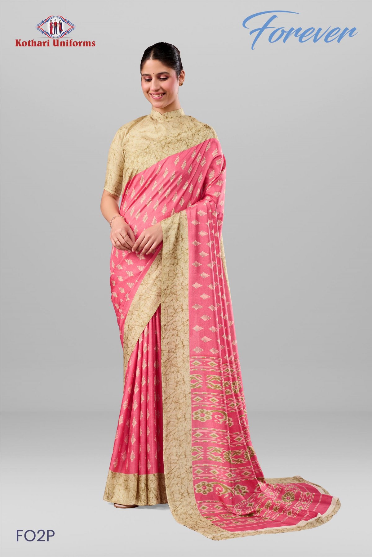 Forever | Uniform Saree [FO2P]