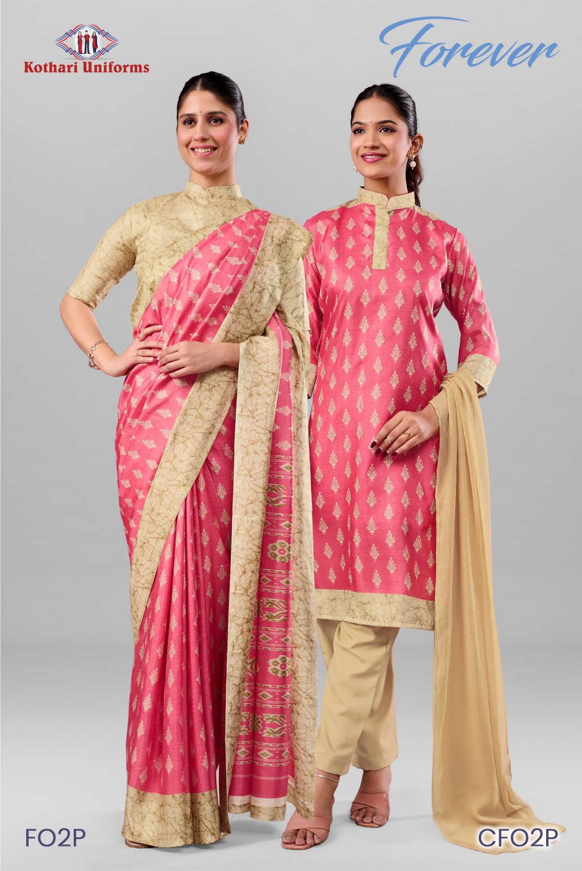 Forever | Uniform Saree & Salwar Combo [FO2P]