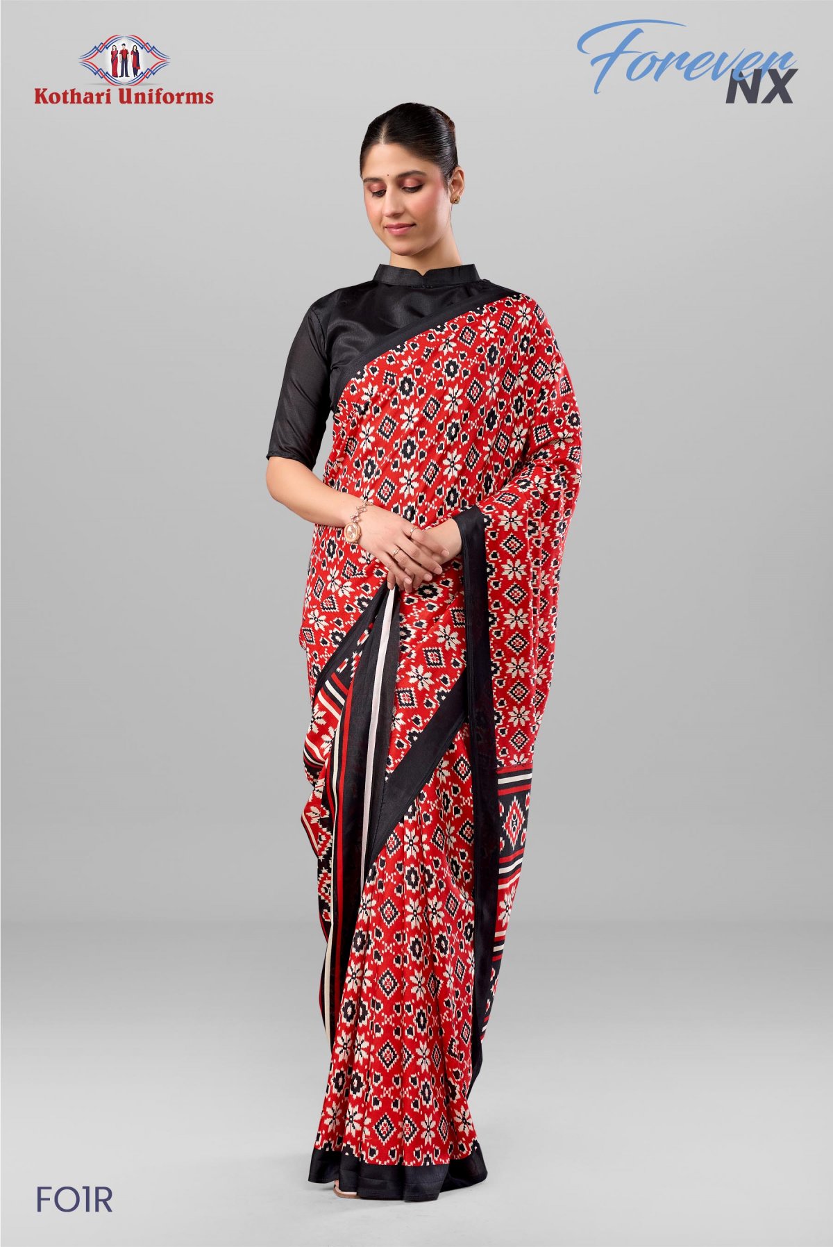 Forever NX | Uniform Saree [FORB]