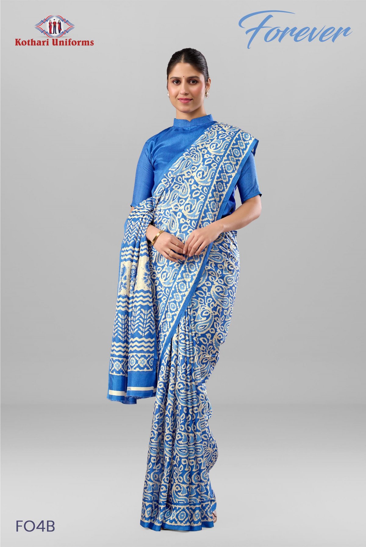 Forever | Uniform Saree [FO4B]
