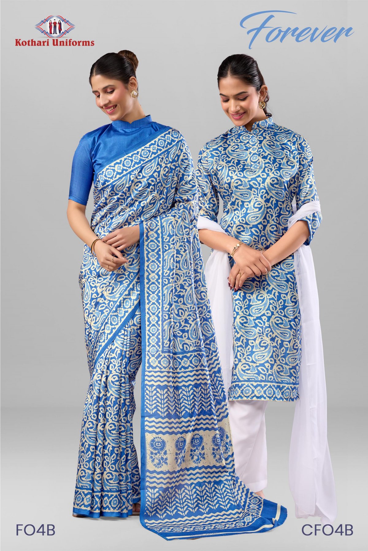 Forever | Uniform Saree & Salwar Combo [FO4B]