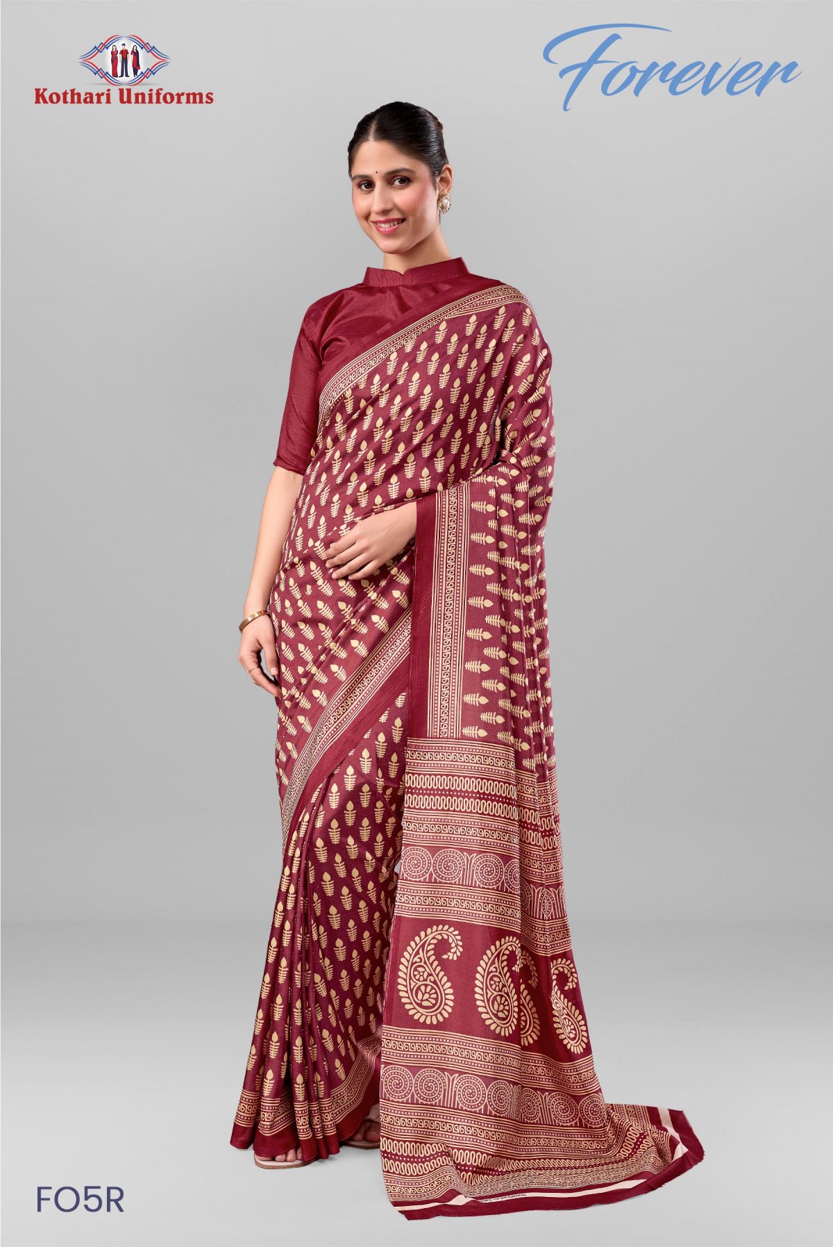 Forever | Uniform Saree [FO5R]