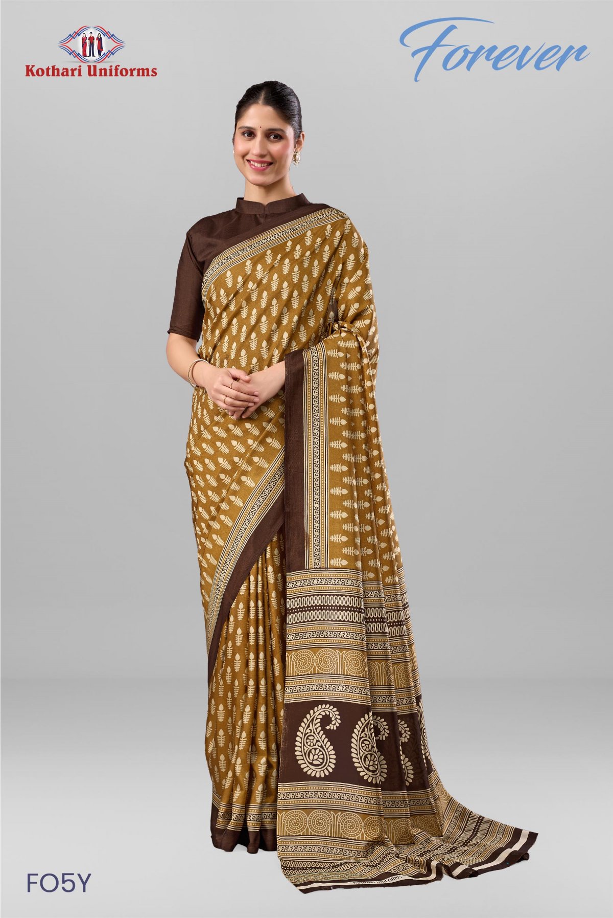 Forever | Uniform Saree [FO5Y]
