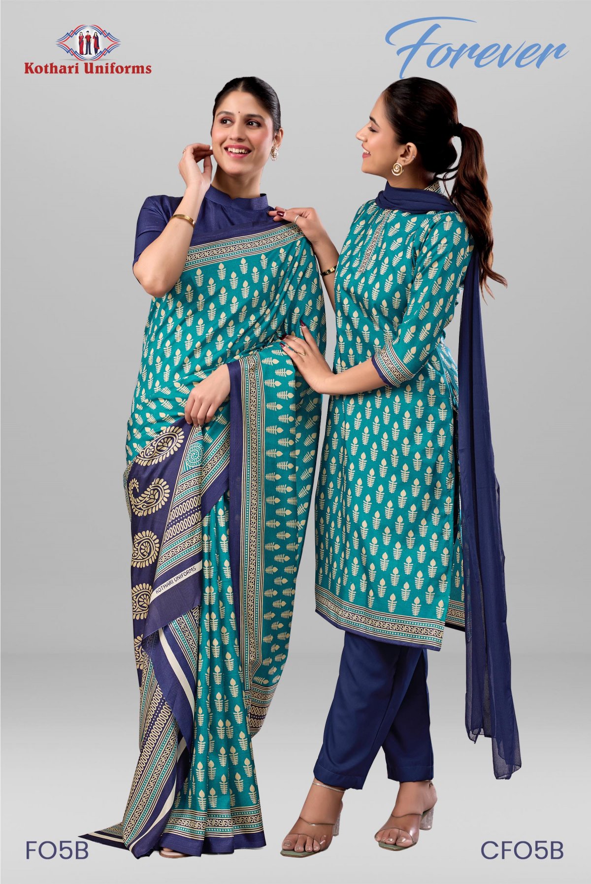 Forever | Uniform Saree & Salwar Combo [FO5B]