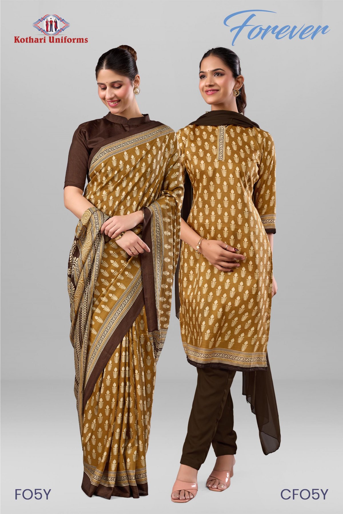 Forever | Uniform Saree & Salwar Combo [FO5Y]