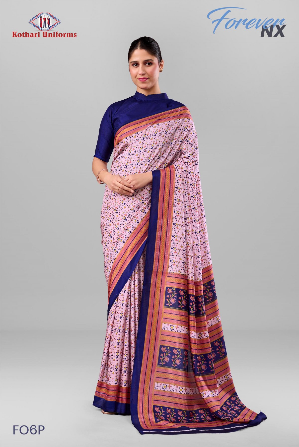 Forever NX | Uniform Saree [FO6P]