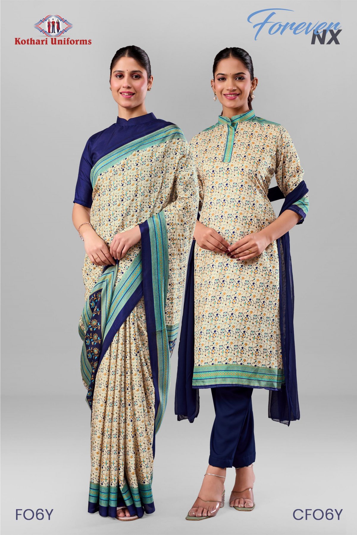 Forever NX | Uniform Saree & Salwar Combo [FO6Y]