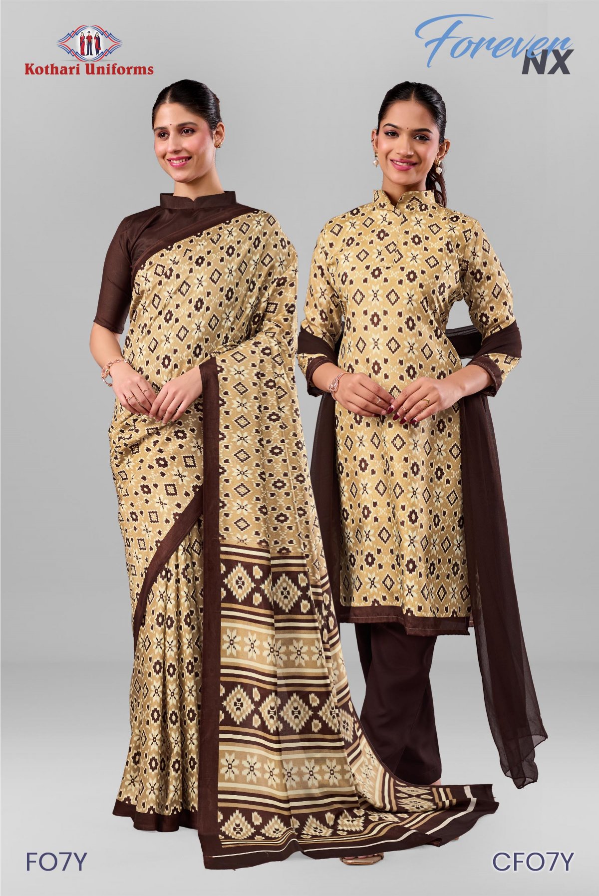 Forever NX | Uniform Saree & Salwar Combo [FO7Y]