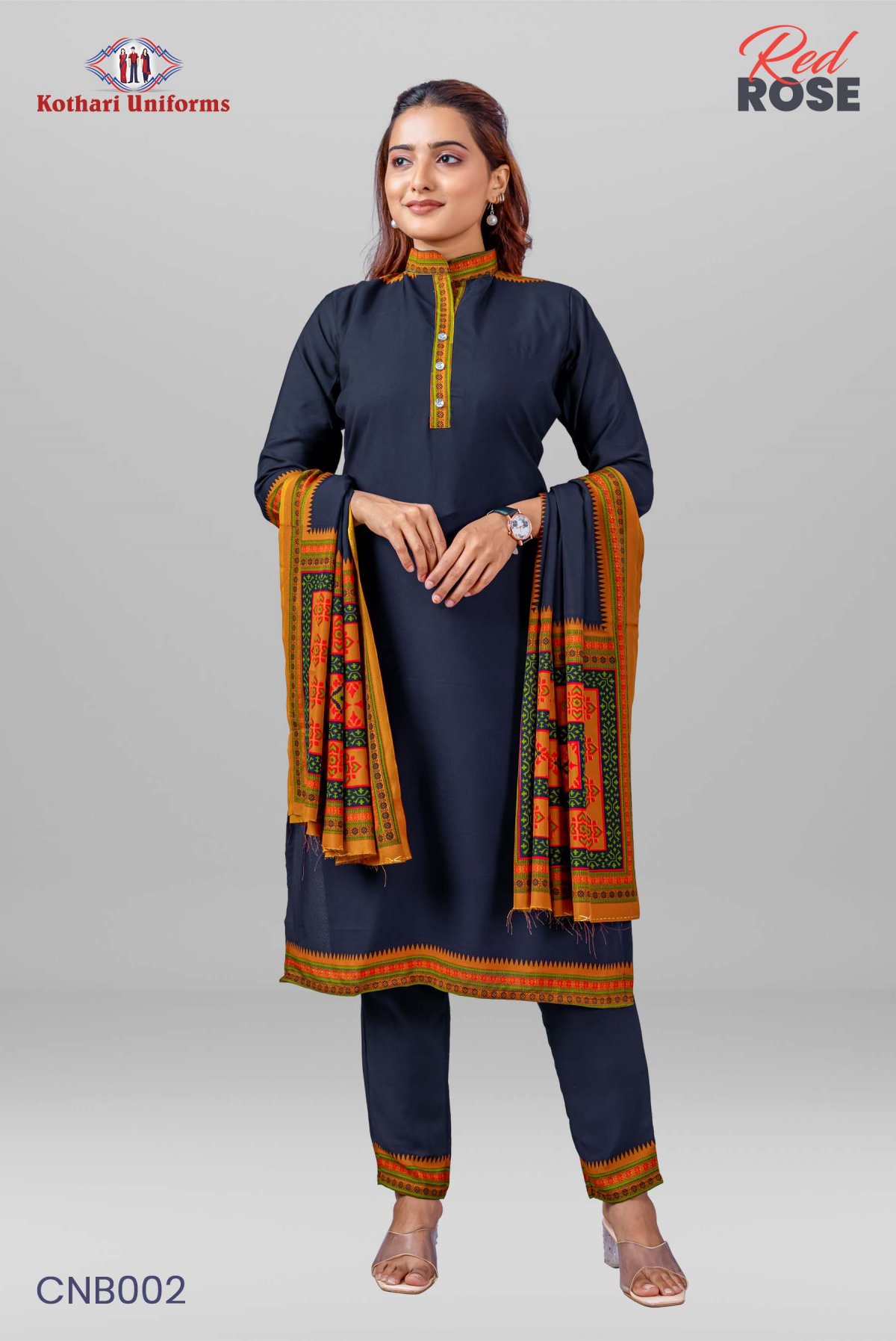 Red Rose | Uniform Salwar Set [CNB002]